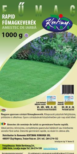 Rédei Kertimag Gyorsan csírázó Rapid fűmagkeverék 1000 g