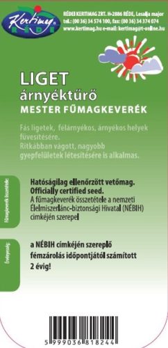 Rédei Kertimag Liget Árnyéktűrő fűmagkeverék 20 kg