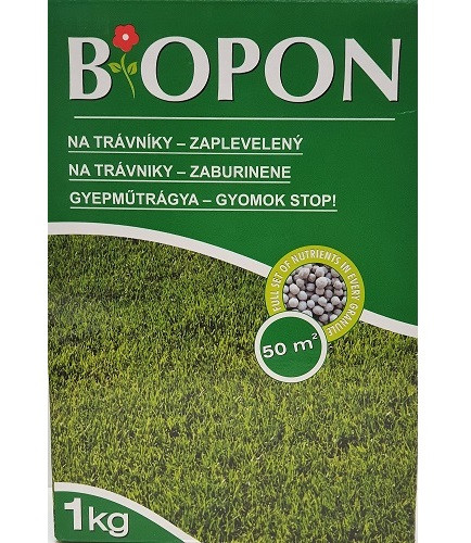 BIOPON műtrágya  Gyep - Elgazosodott    1 l