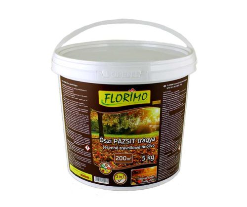 FLORIMO műtrágya Őszi Pázsit/vödör/ 5 l