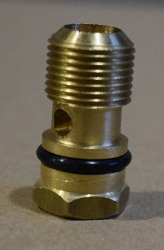 Szelepülék O gyűrűvel / réz /